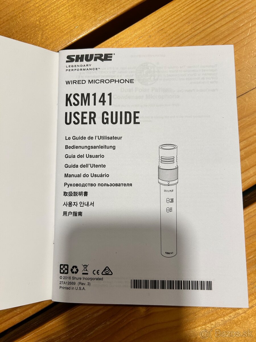 Shure KSM141/SL Stereo Pair – sada s 2 mikrofónmi - 8