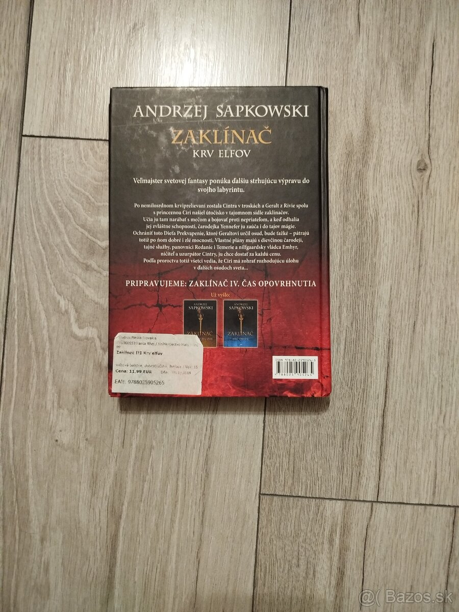 Andrzej Sapkowski - Zaklínač - 8