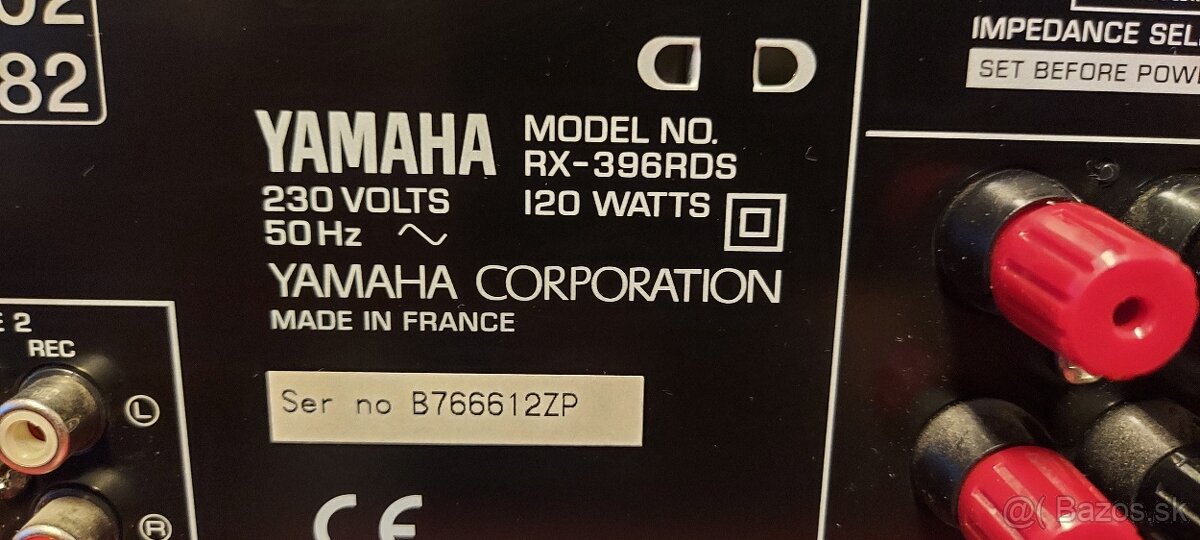 Predám receivery Yamaha : - 8