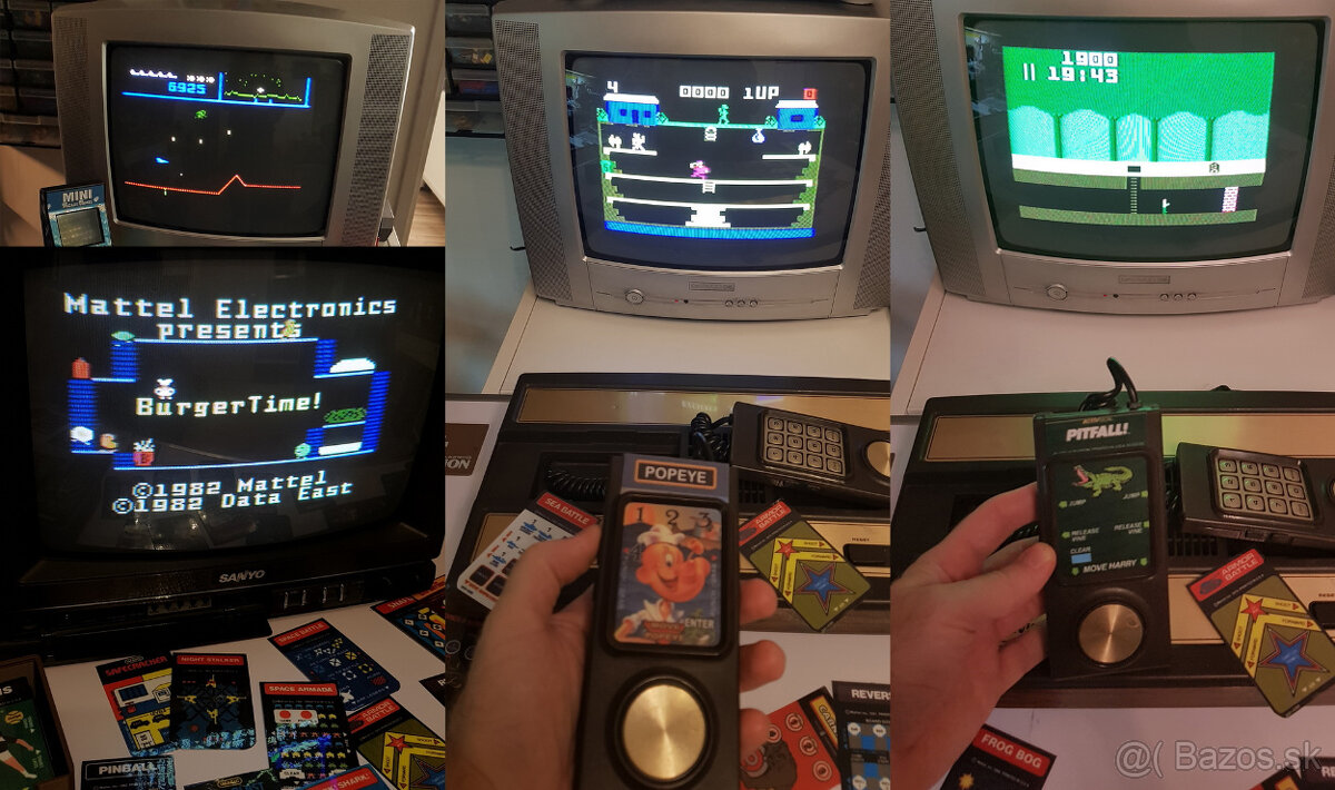 Intellivision multikarta kazeta – 144 hier + zoznam, manuál - 8