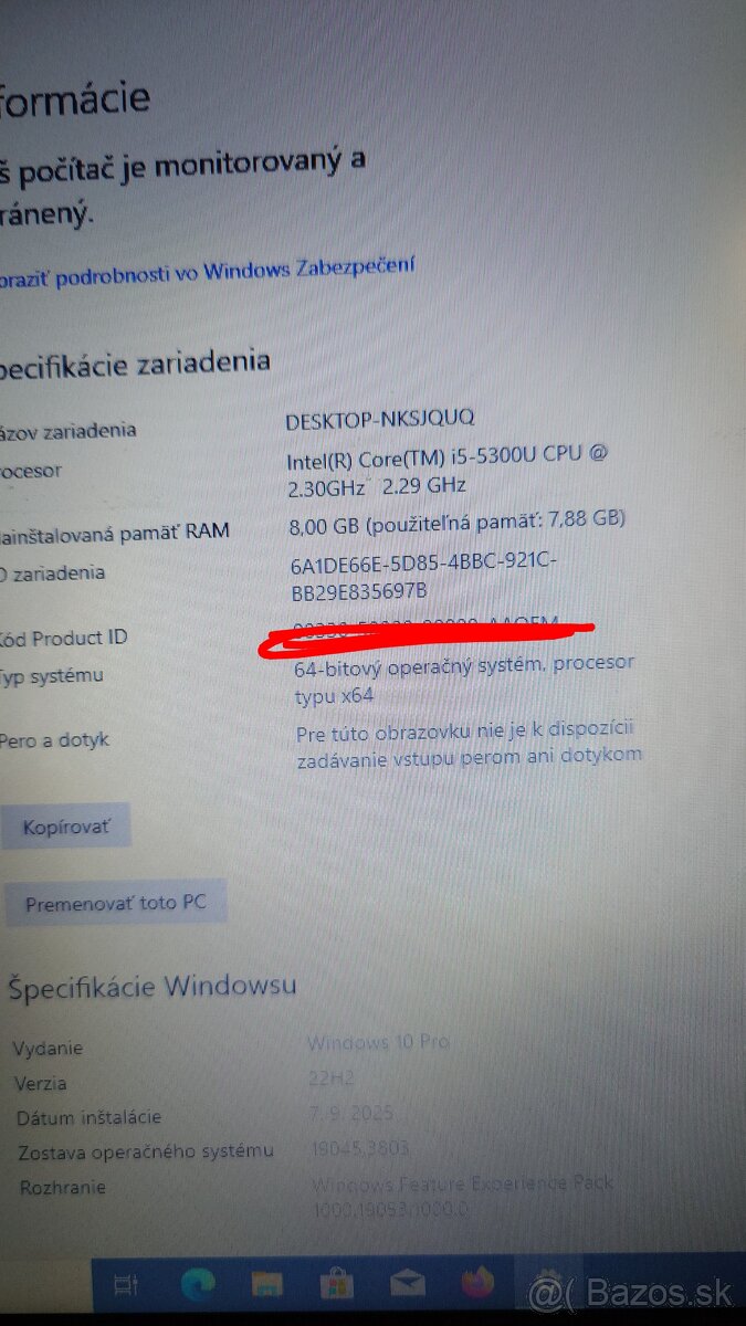 Lenovo ThinkPad T450 – i5 / 8GB RAM / 128GB SSD / Windows 10 - 8