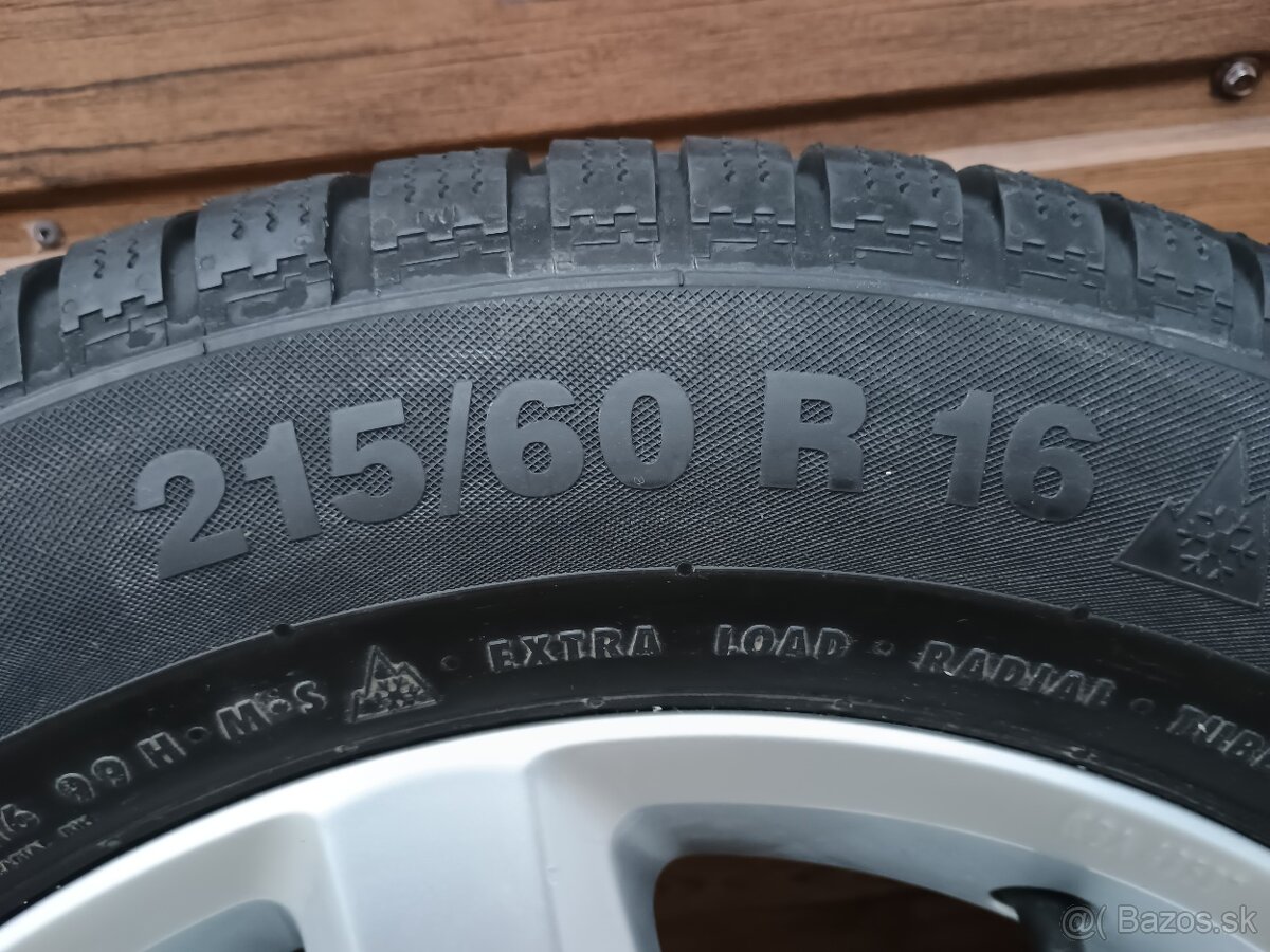 Zimná sada kolies originál Škoda Superb 3, 5x112 R16 - 8