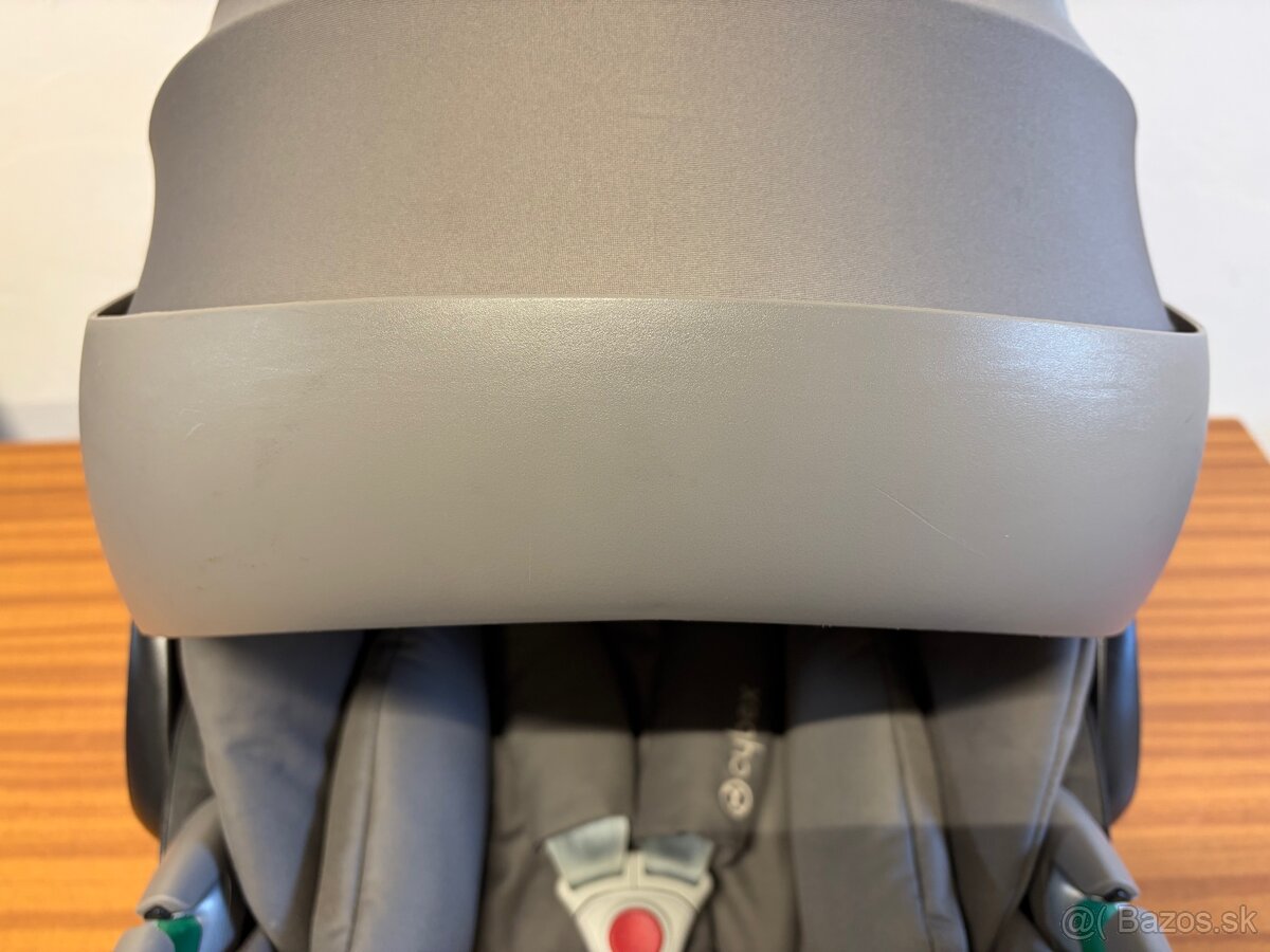 Polohovateľná autosedačka Cybex Cloud Z2 i-Size sivá - 8