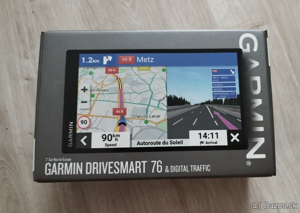 GARMIN DRIVE SMART 76 GPS navigácia s mapou 2026. - 8