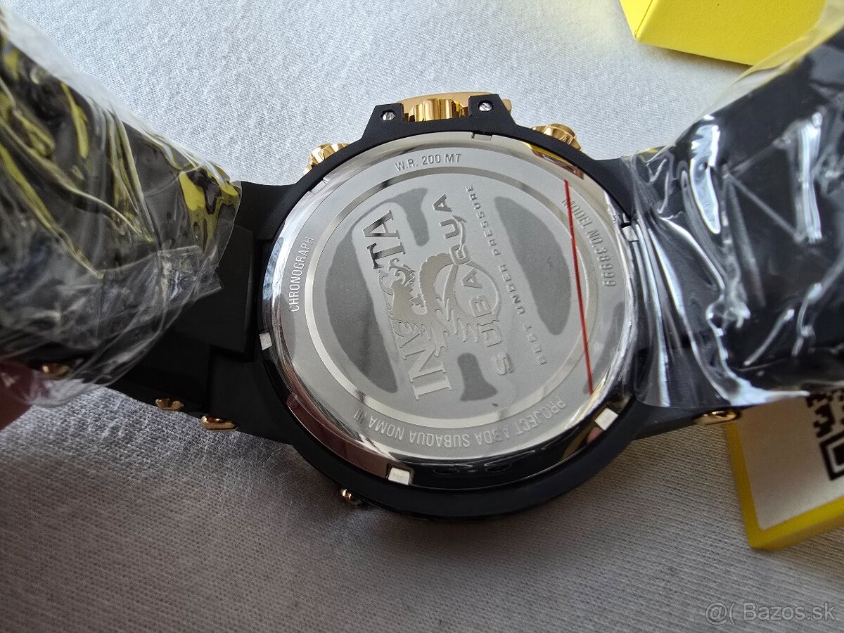 Invicta Subaqua black gold 200m - 8