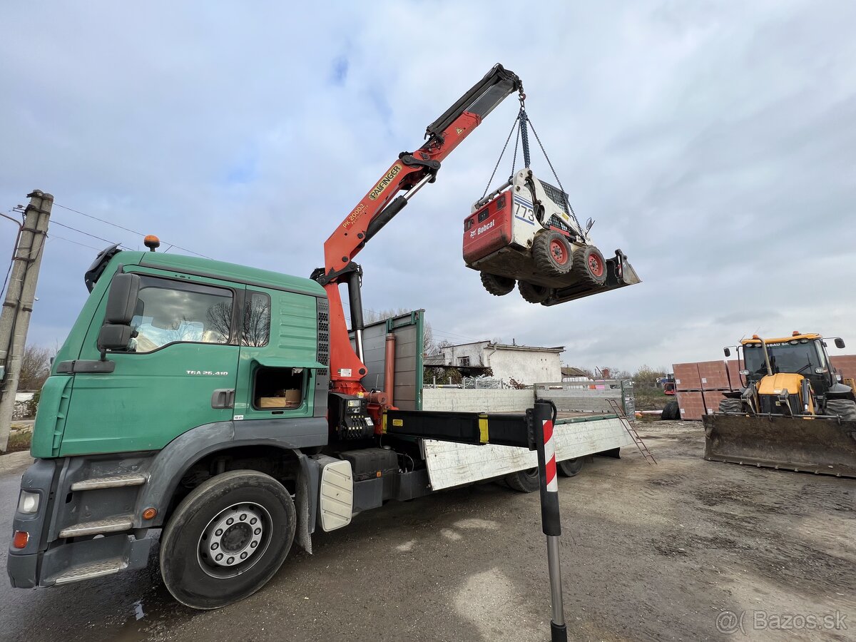 Man Tga hydraulická ruka 6x2 - 8