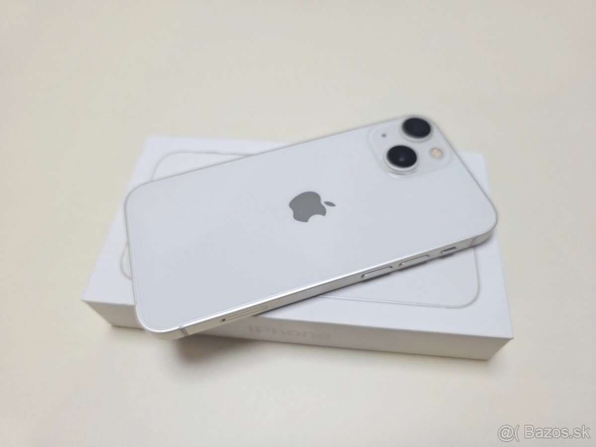 APPLE IPHONE 13 mini 128gb STARLIGHT,BATERKA 100% - 8