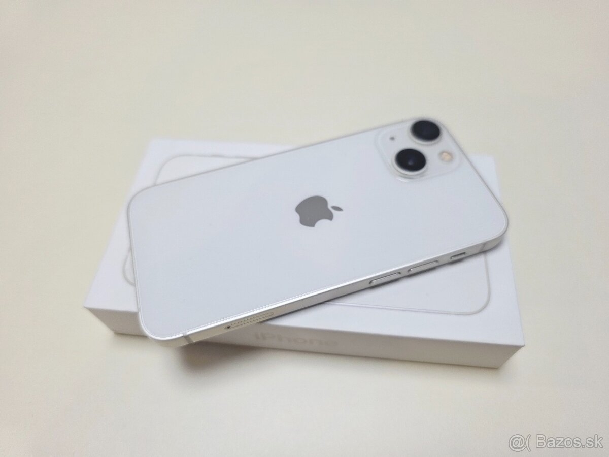 APPLE IPHONE 13 mini 128gb STARLIGHT,BATERKA 100% - 8