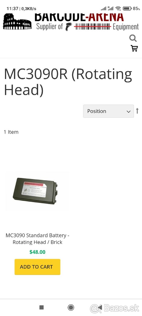 Skener Motorola MC 3090 - 8