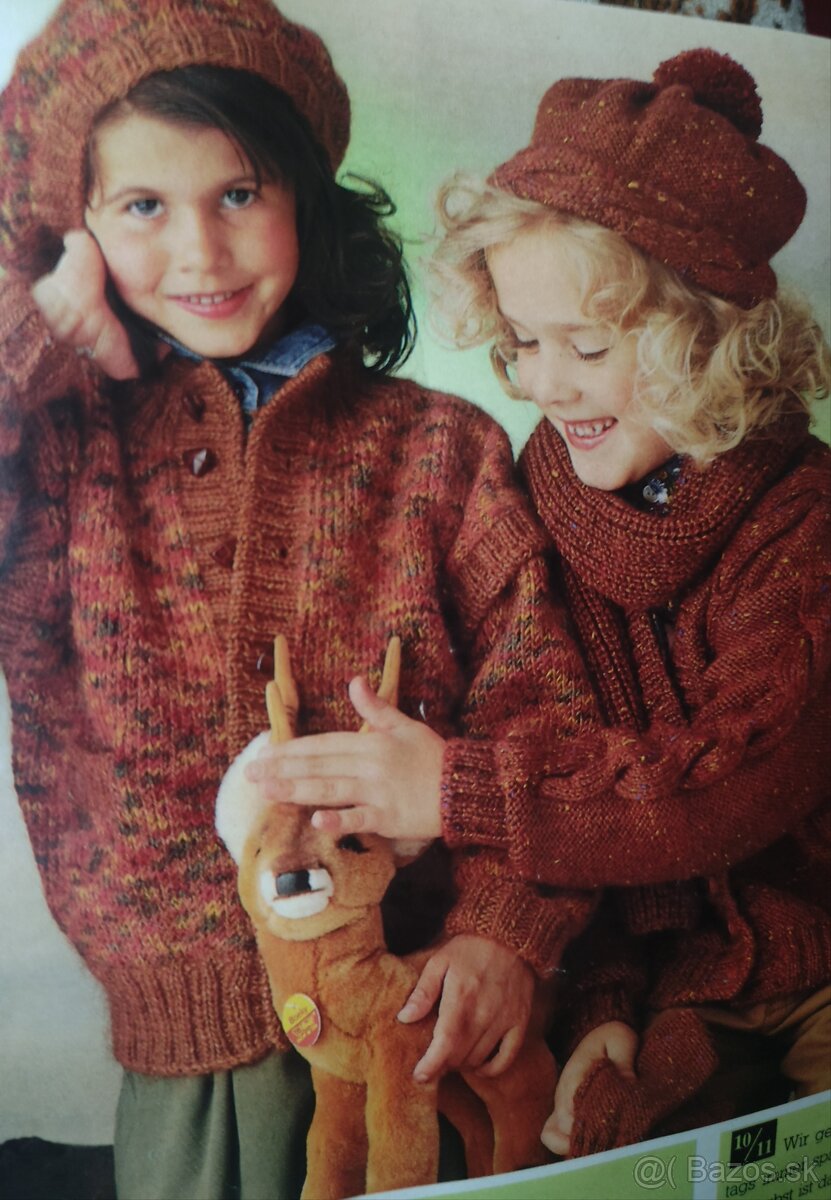 Šijeme deťom,Strick a shick pre deti, Pletenie.burda pletení - 8