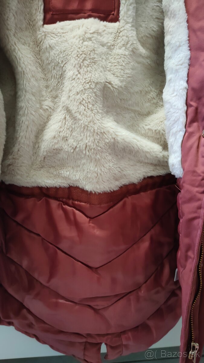 Zimný nepremokavý kabát parka 122 - 8