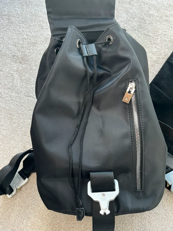 1017 Alyx 9SM Fold-Top Backpack - Black - 8