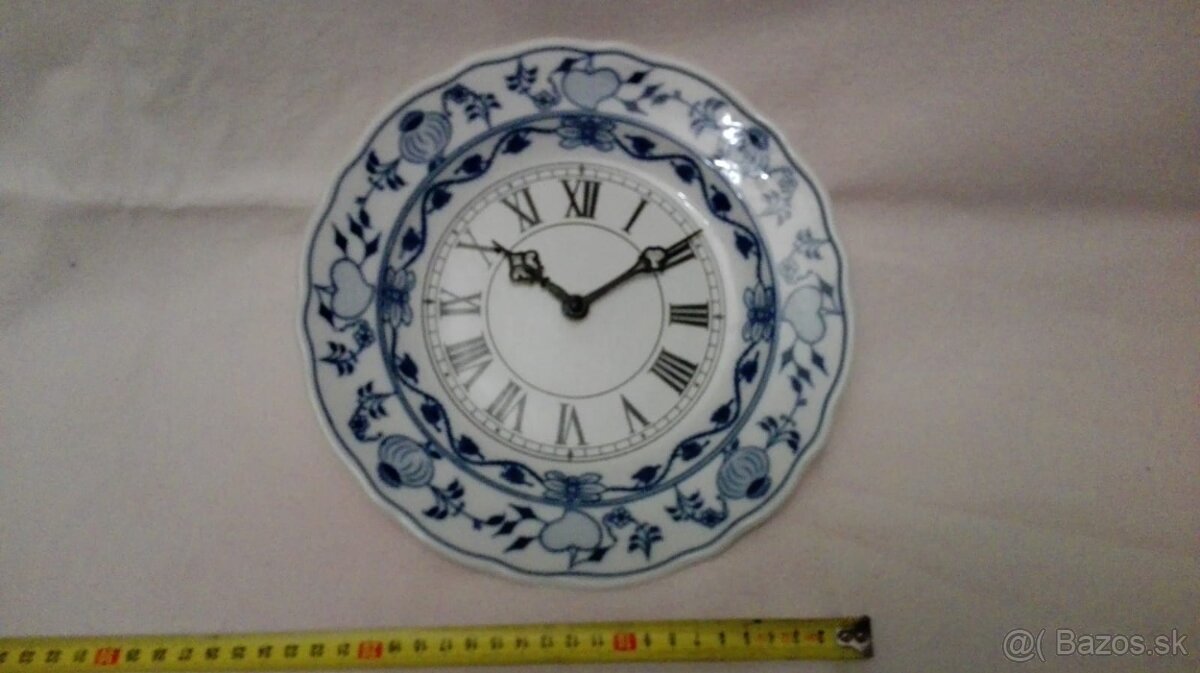 Cibulák Hodiny nástenné prelamované 27cm / plné 24 cm - 8