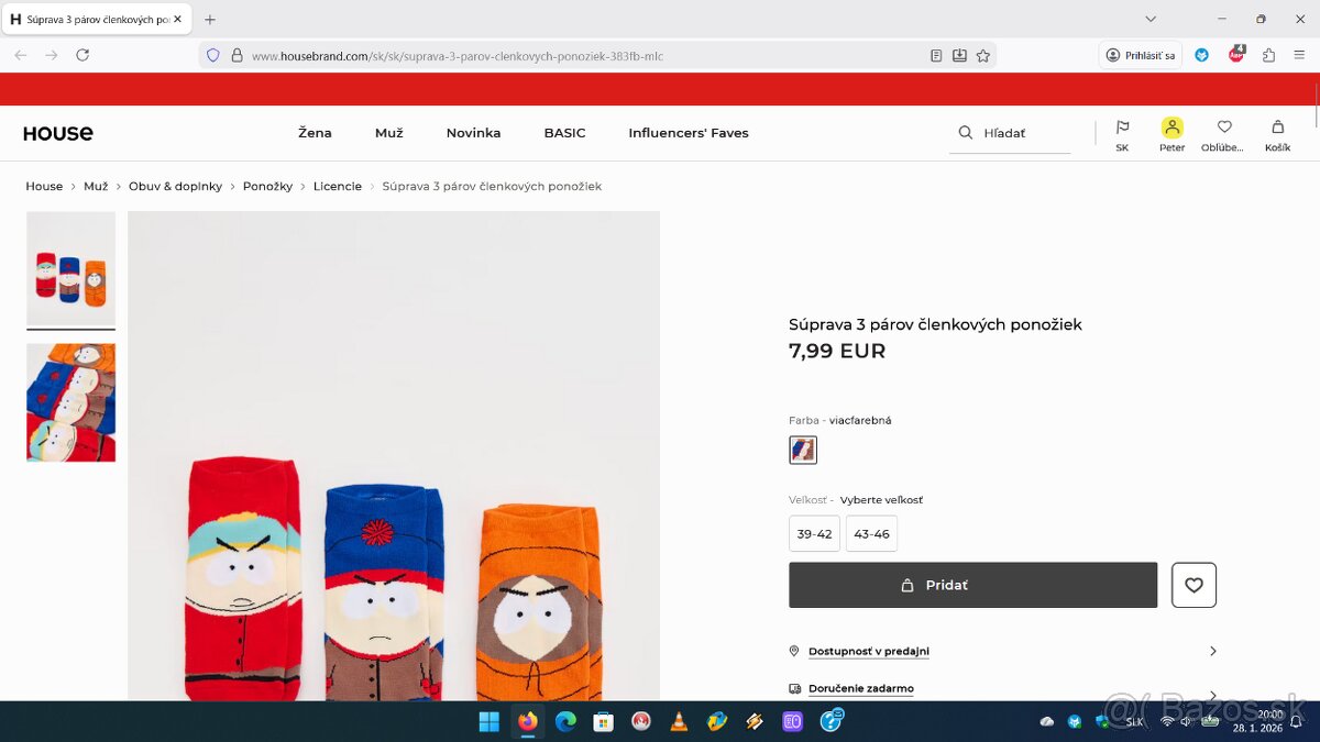 Ponožky Členkové - 8