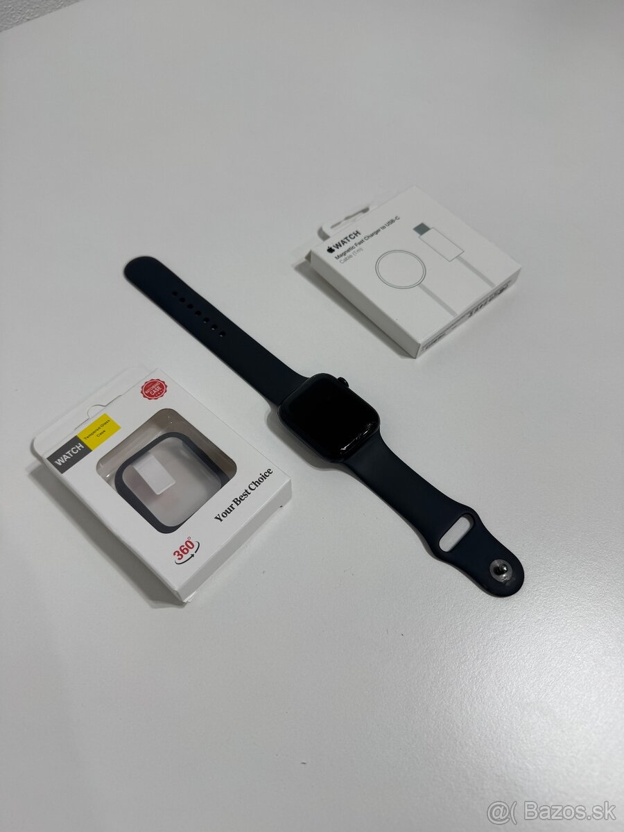 Apple Watch 9 Black 45 mm Celluar 99% batéria - 8