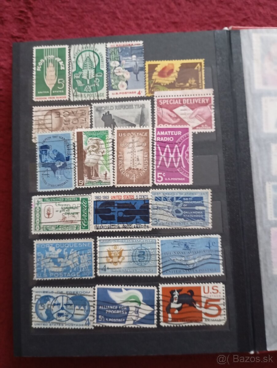 Album známok USA - 8