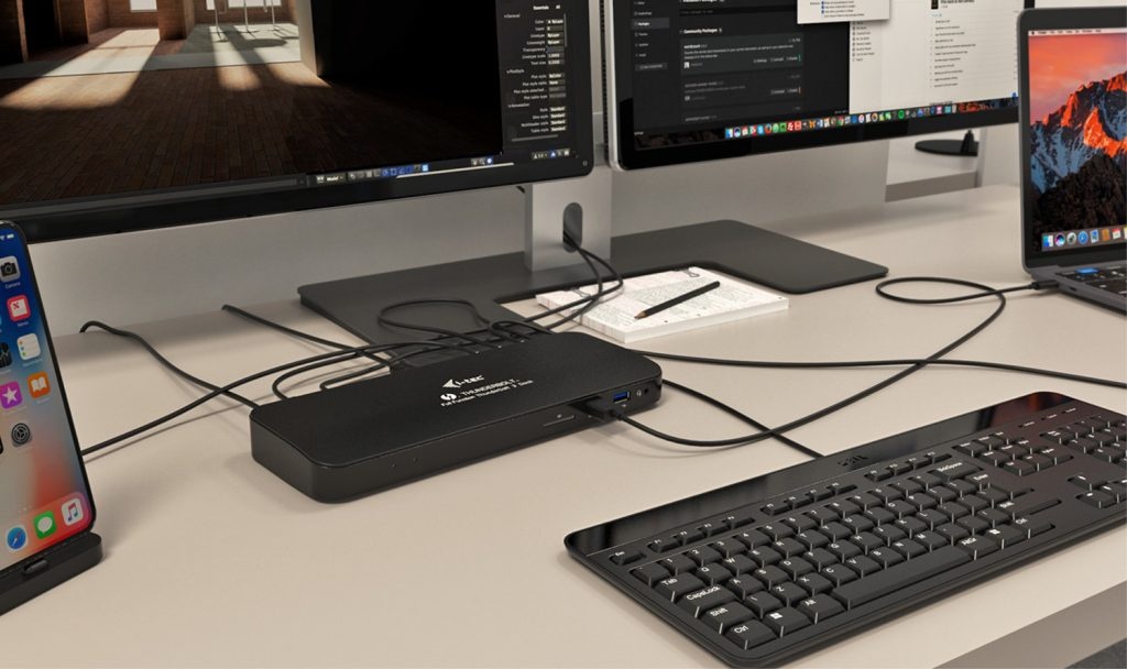 Dock i-Tec TB3HDMIDOCKPLUS Thunderbolt 3 / dual 4K - 8