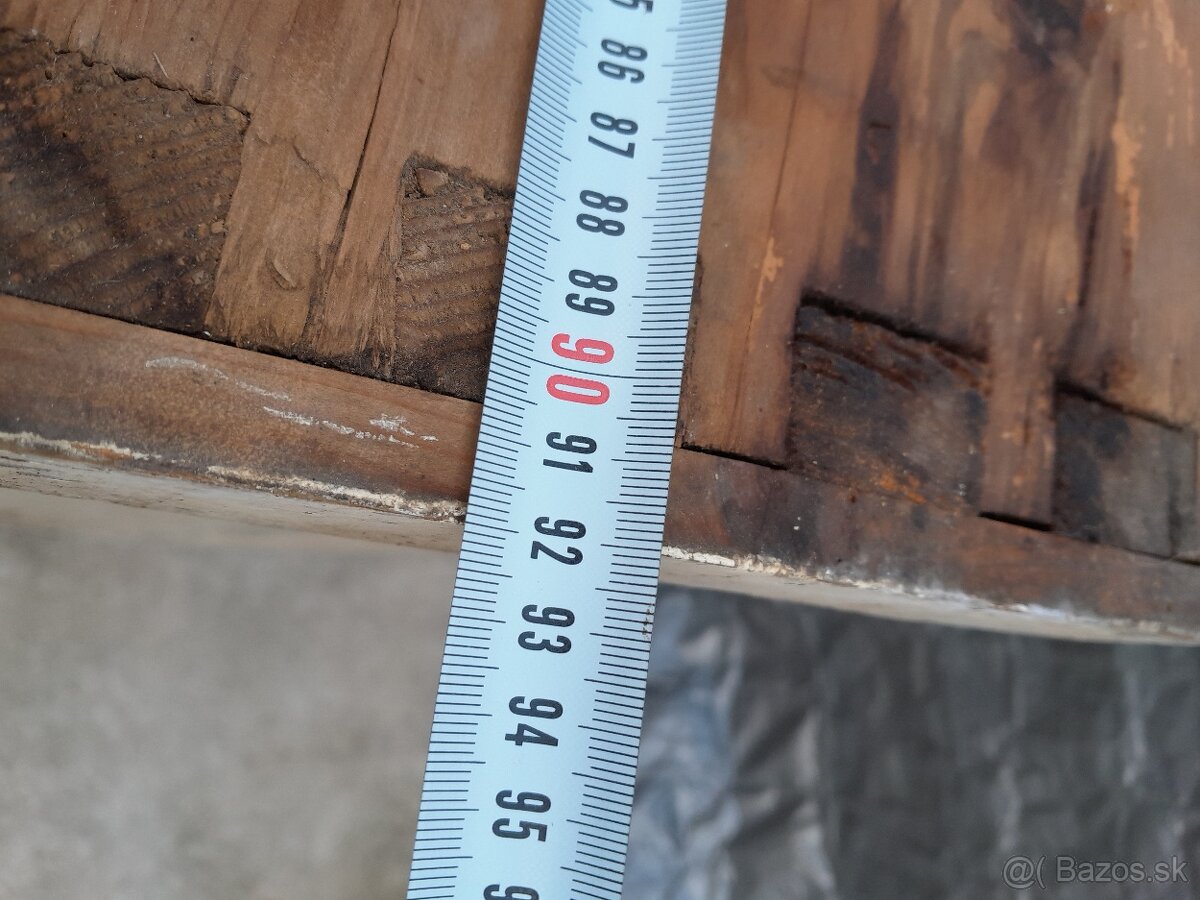 Predám starú drevenú poličku - 8