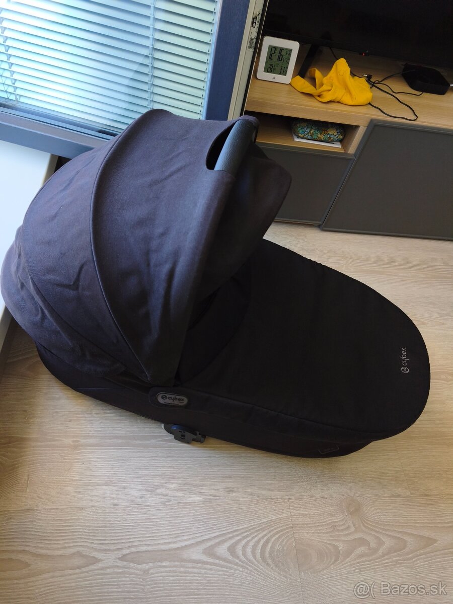 Krásna vanička Cot S Lux/Moon Black-Black - 8