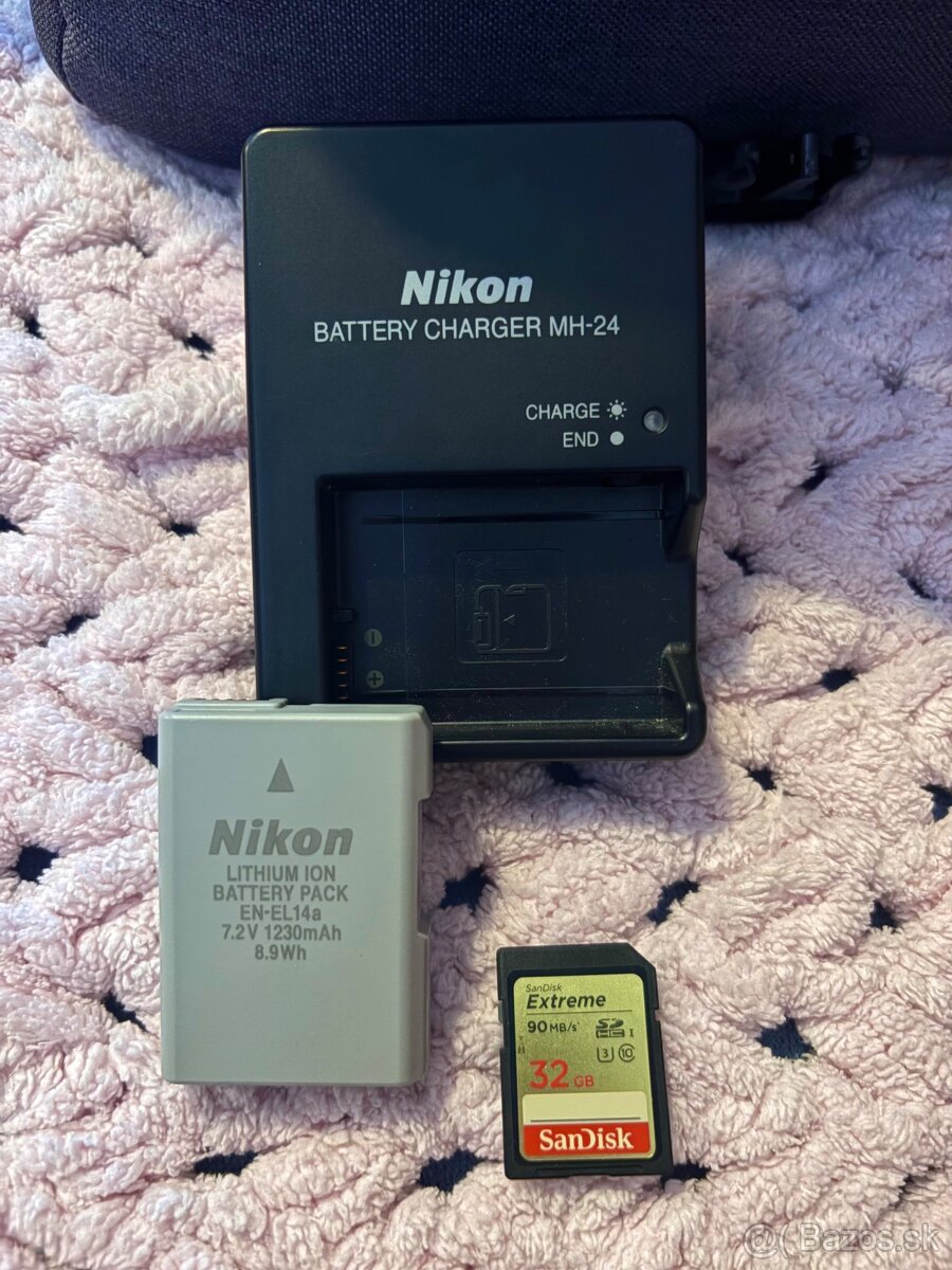 Nikon D5300, objektív - 8