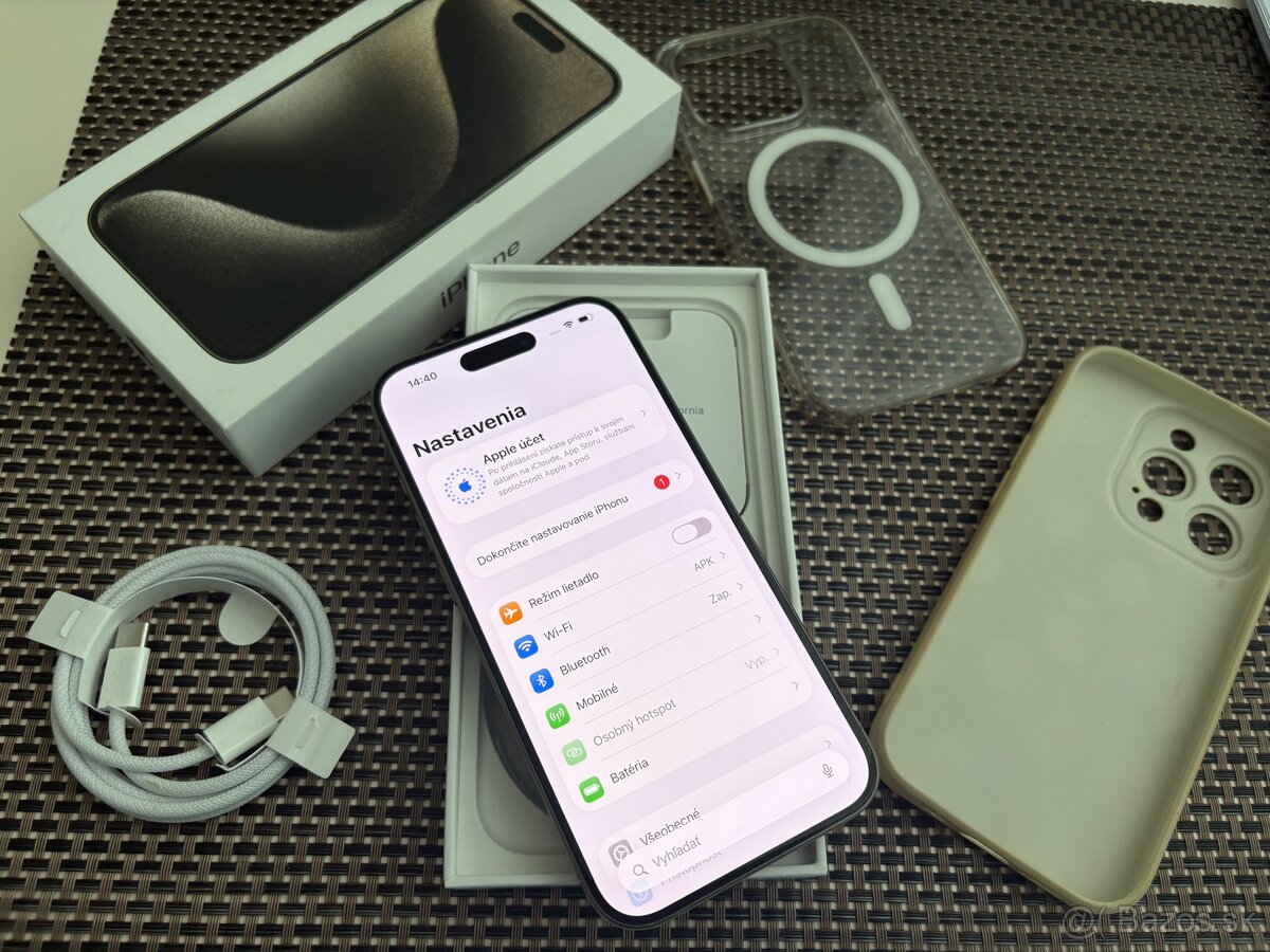 IPhone 15 Pro 128GB Natural Titanium - 8