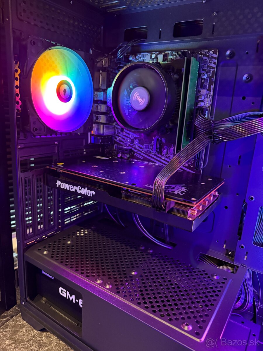 Herný počítač Ryzen 5 5500 /RX 5600 6 GB /1000 SSD/16GB RAM - 8