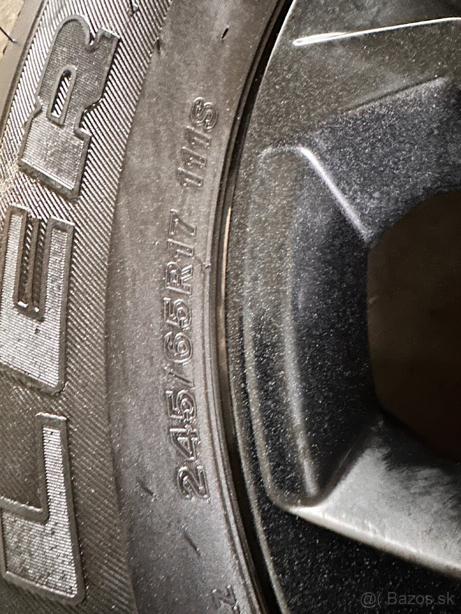 Alu disk + pneumatika Bridgestone Dueler na Mitshubishi L200 - 8