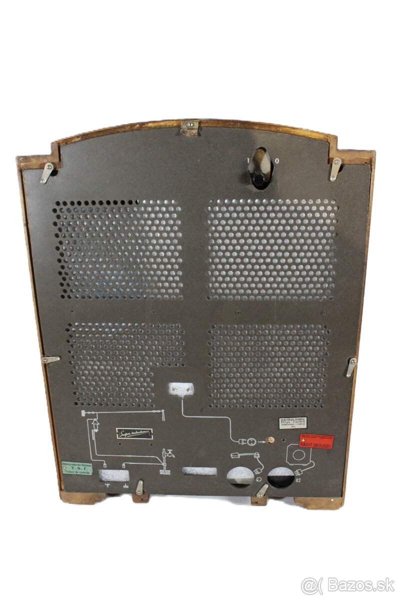 starožitné rádio Philips 640A - 8