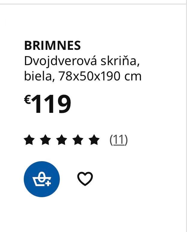Ikea biela skrina - 8