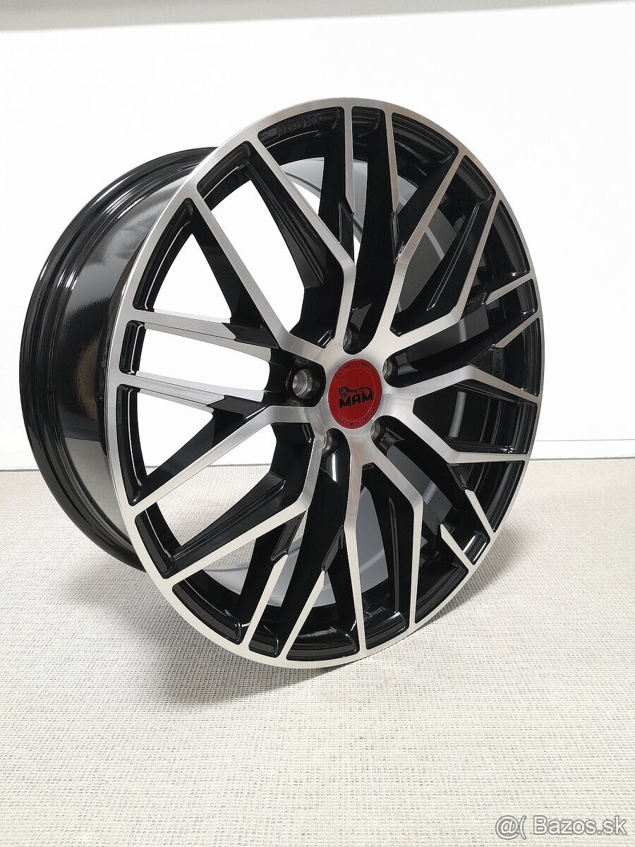 Alu disky MAM RS4 R17 5x112 7.5J Et45 a Et35 BFP - 8