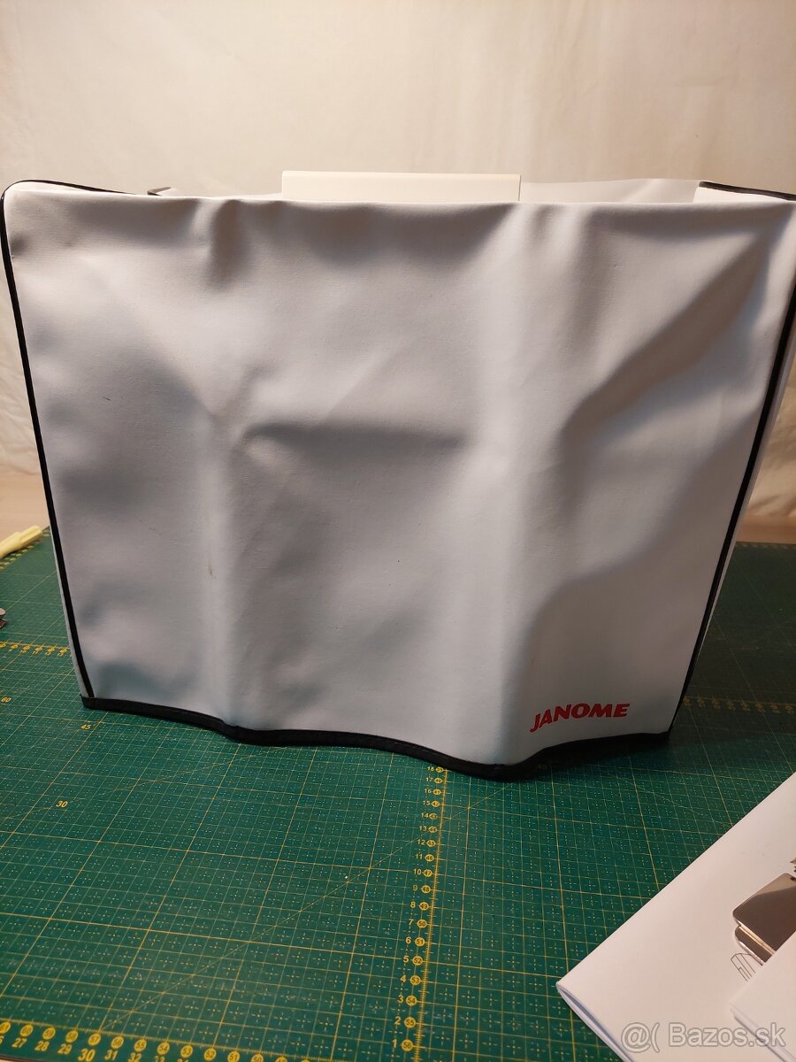 Coverlock Janome 2000 CPX + lemovač zakladač - 8