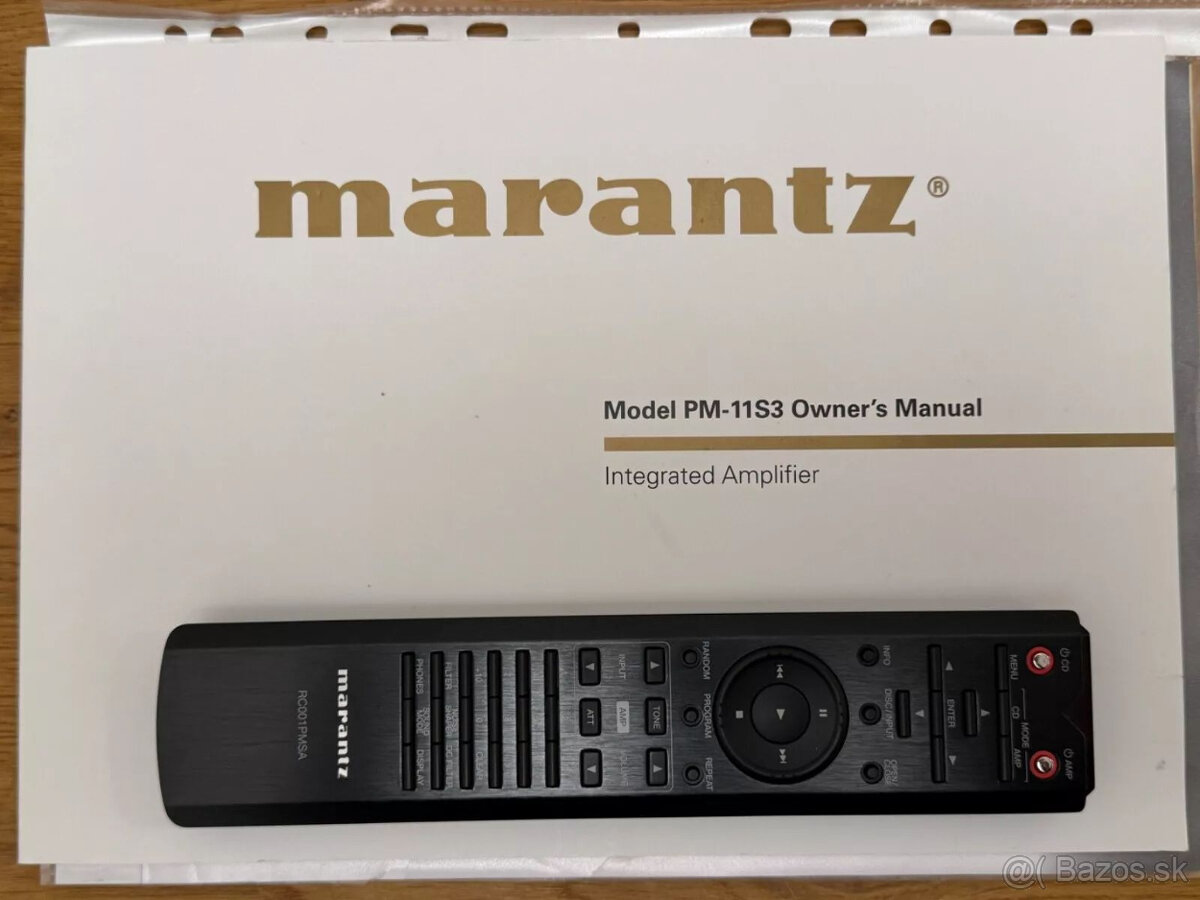 Integrovaný zosilňovač Marantz PM-11S3, v perfektnom stave s - 8