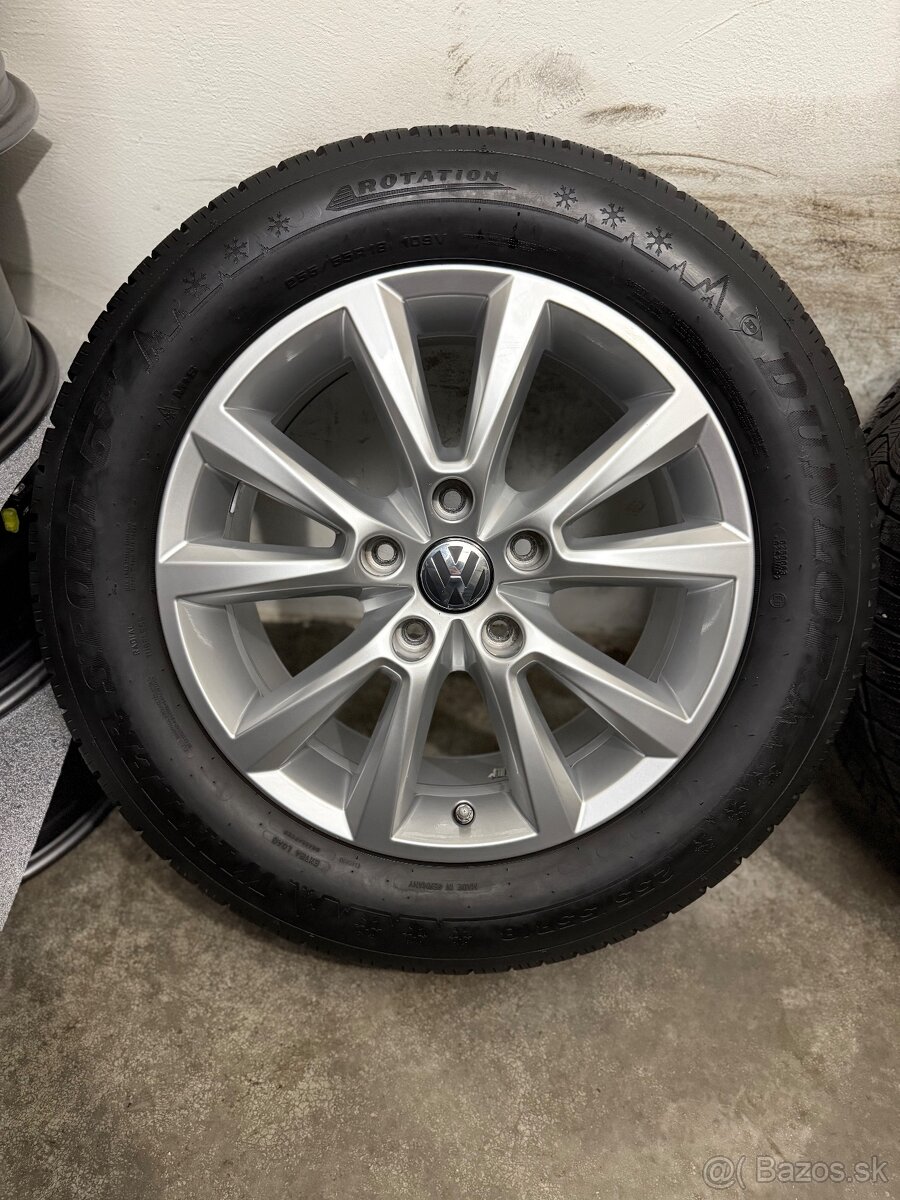 Zimná sada VW Touareg 5x130 R18 , 255/55/18 - VW Karakum - 8