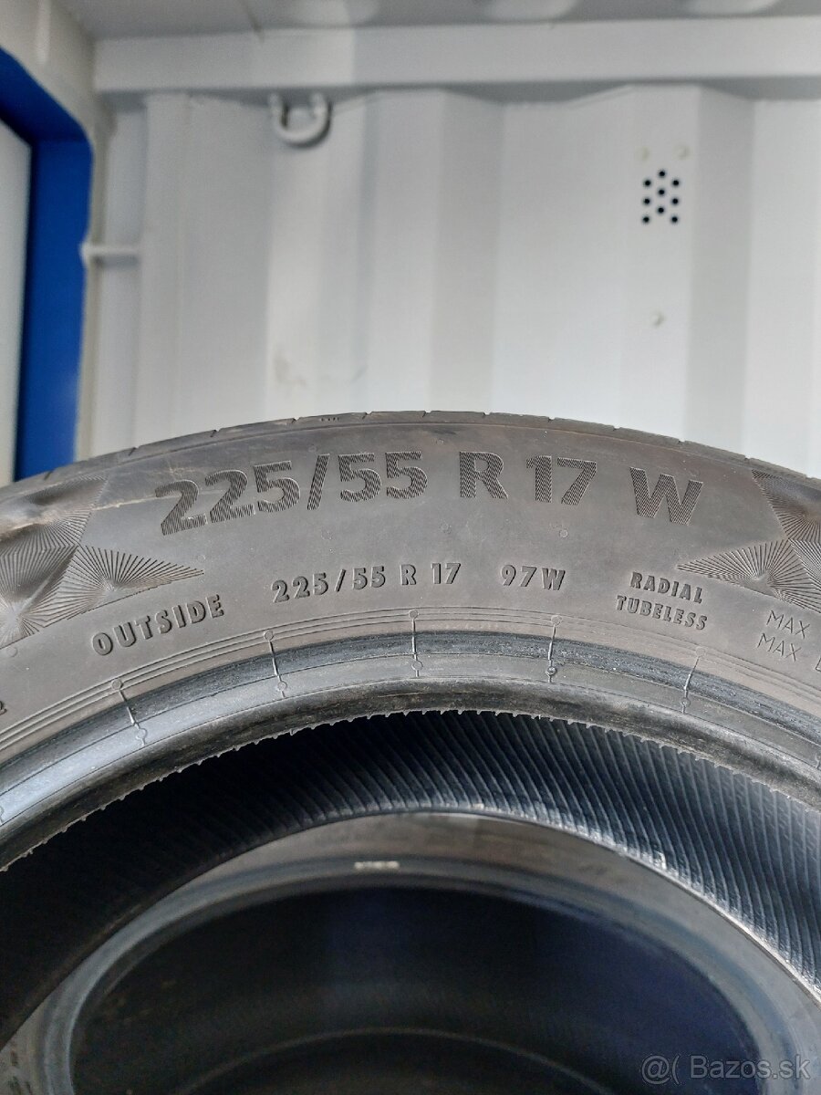 Letné pneumatiky 225/55R17 Continental - 8