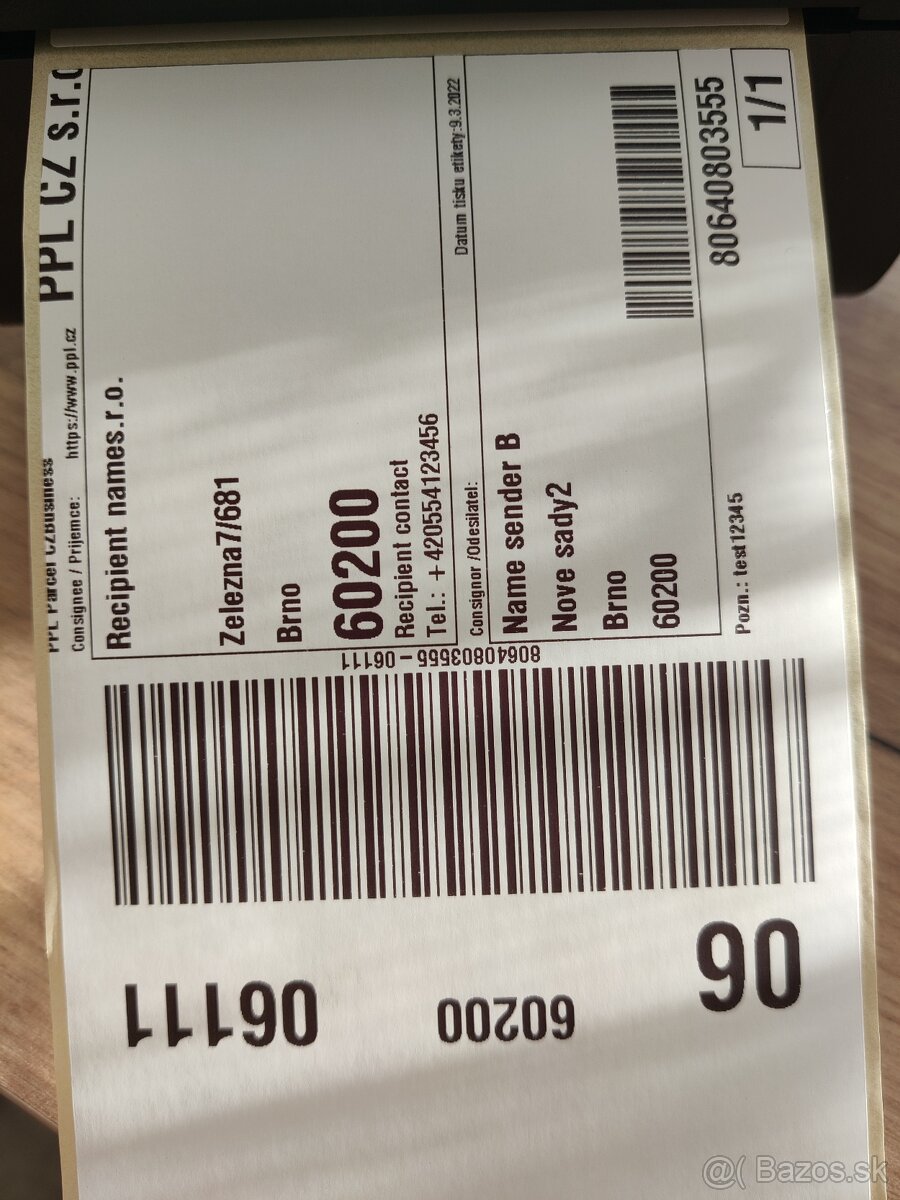 Zánovné Tlačiareň etikiet Zebra ZD220 ZD 220 DT 203dpi USB - 8