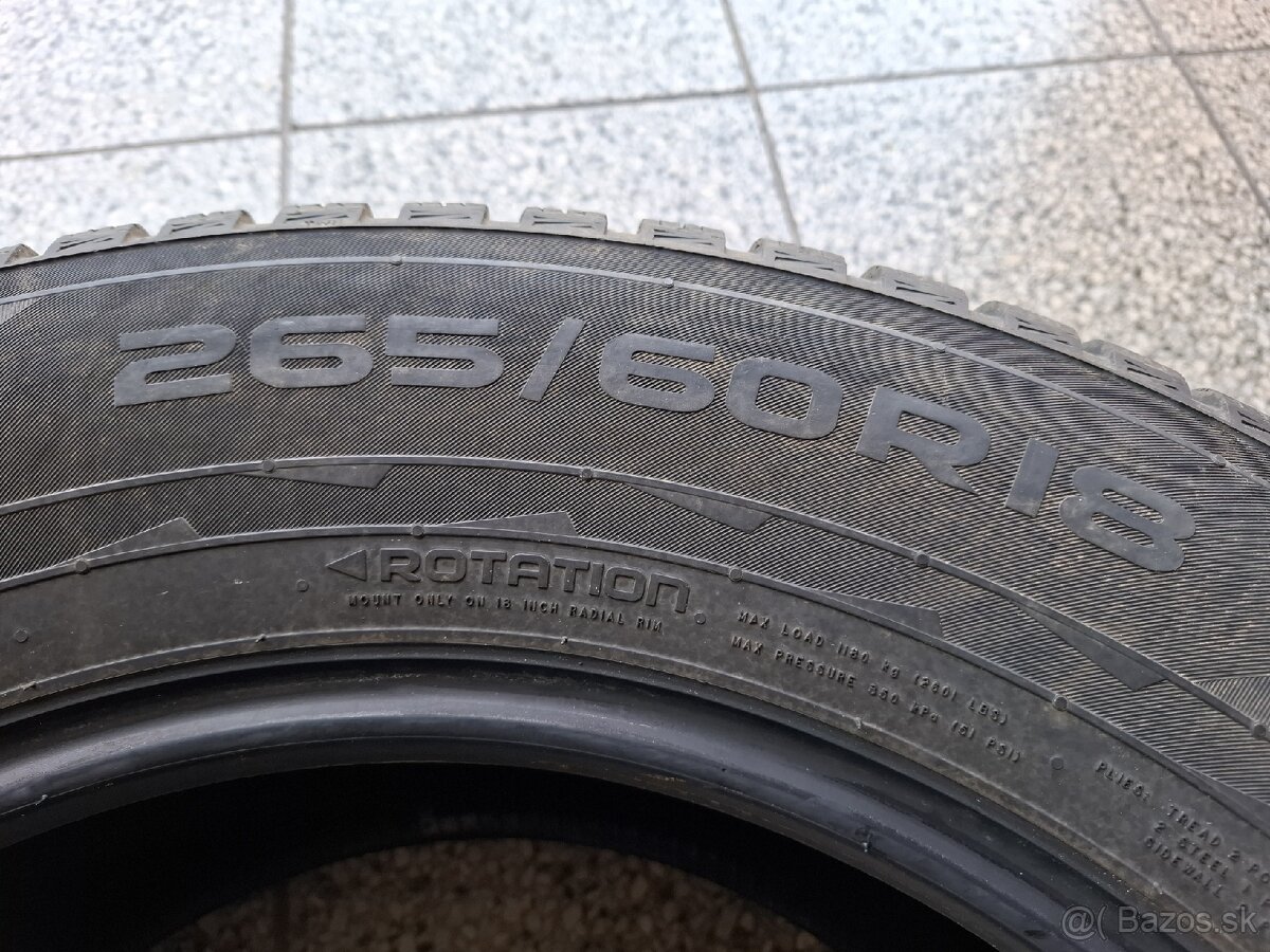 Nokian 265/60R18 - 8