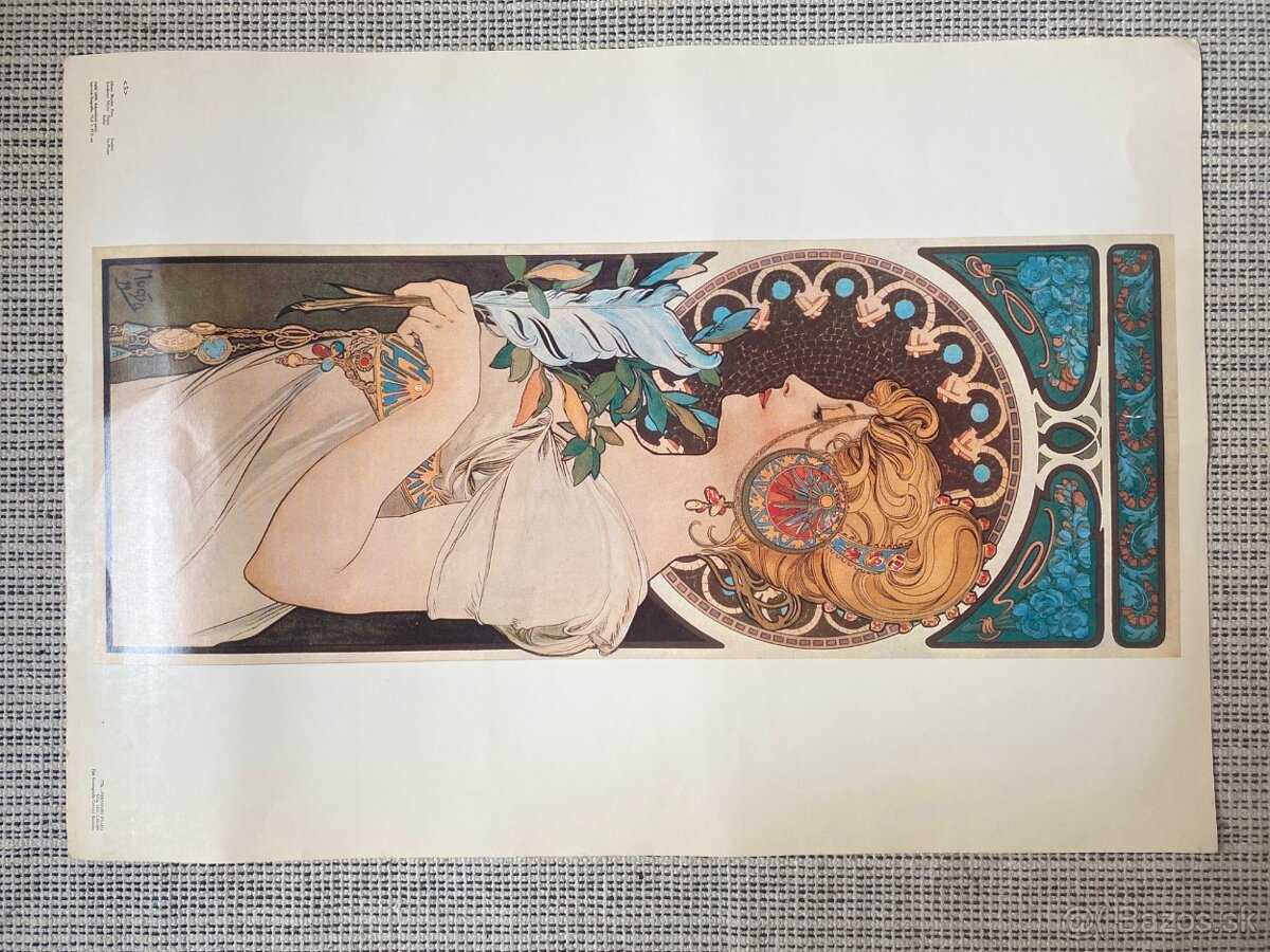 Plagáty a Panò Alfons Mucha originál - 8