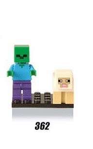 MINECRAFT 12 ks sada postaviciek - 8