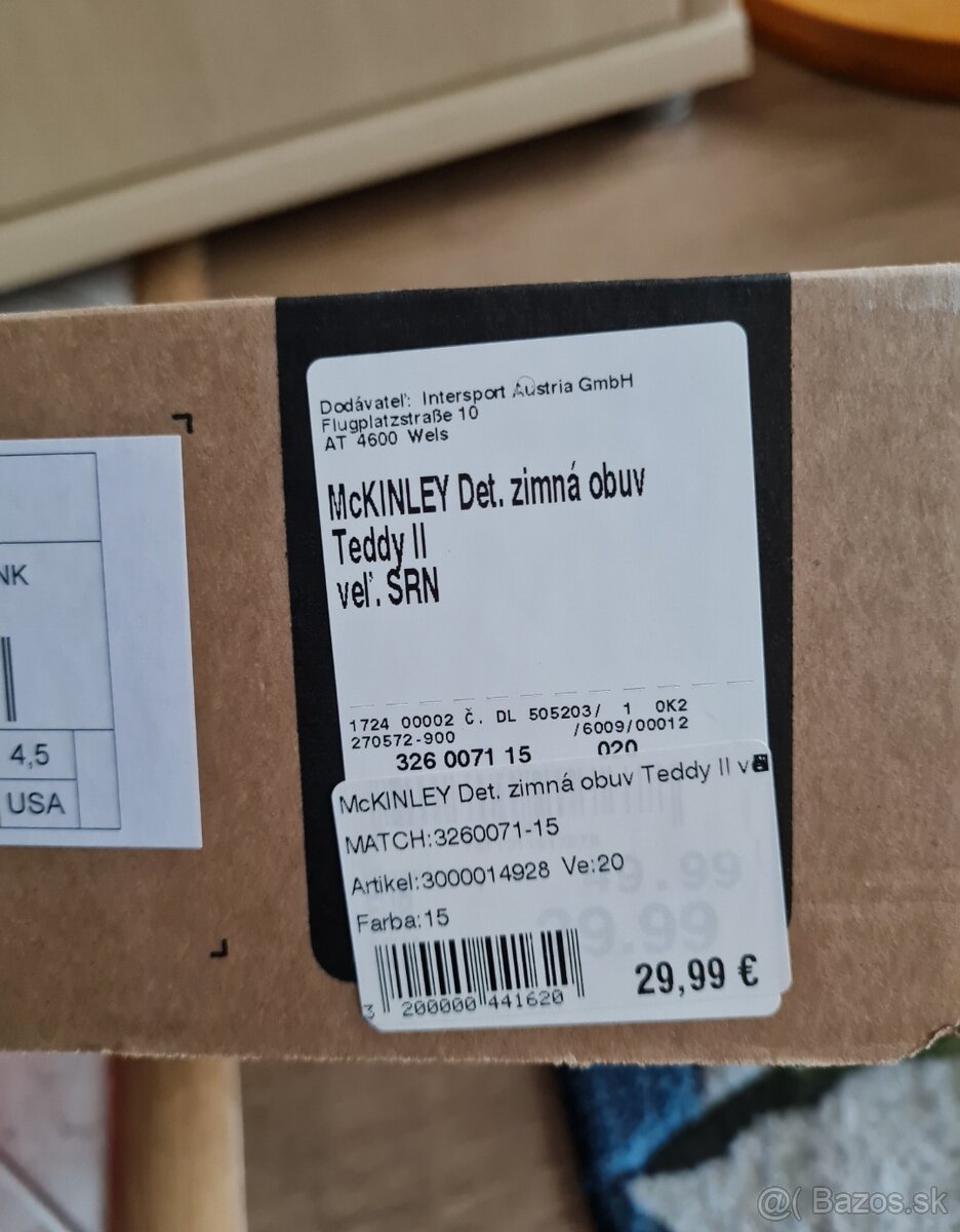 Detské topánky zimušné veľkosť 20 - 8