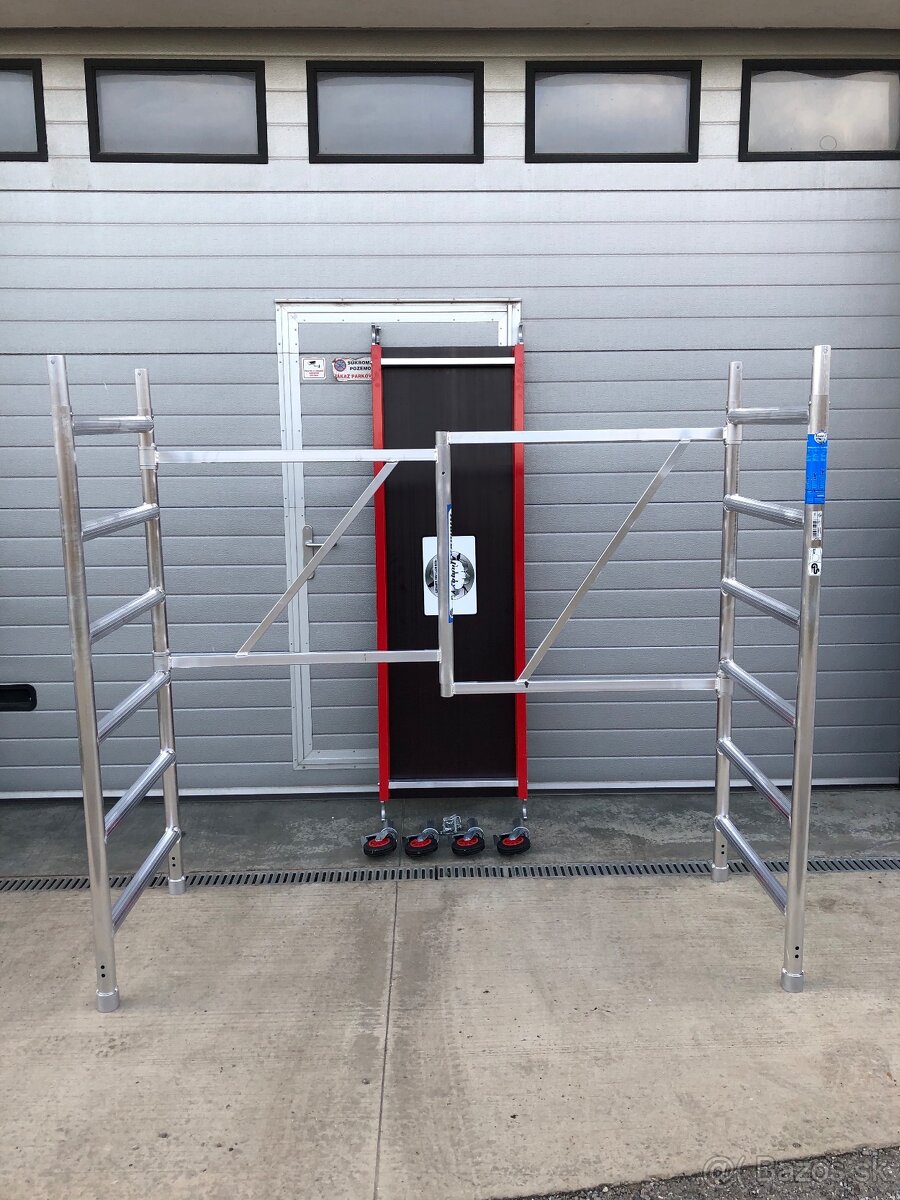 Mobilné hliníkové lešenie na kolieskach. DOPRAVA ZDARMA - 8
