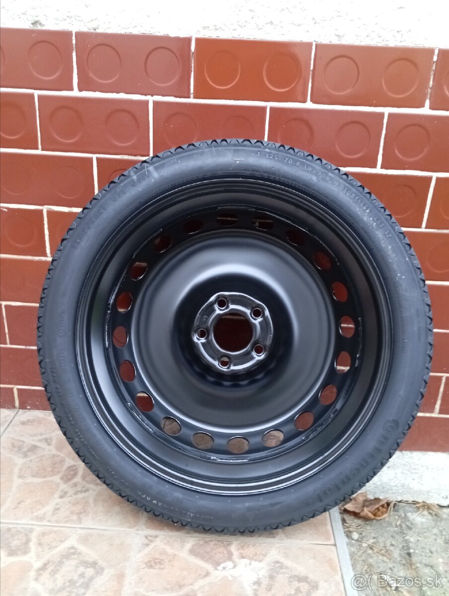 Originálna rezerva Audi A4 Avant (B9) - 125/70 R19 - NOVÁ - 8