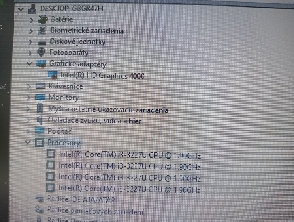 predám Dell Vostro / 6gb ram/ Intel core i3 /120gb ssd disk - 8