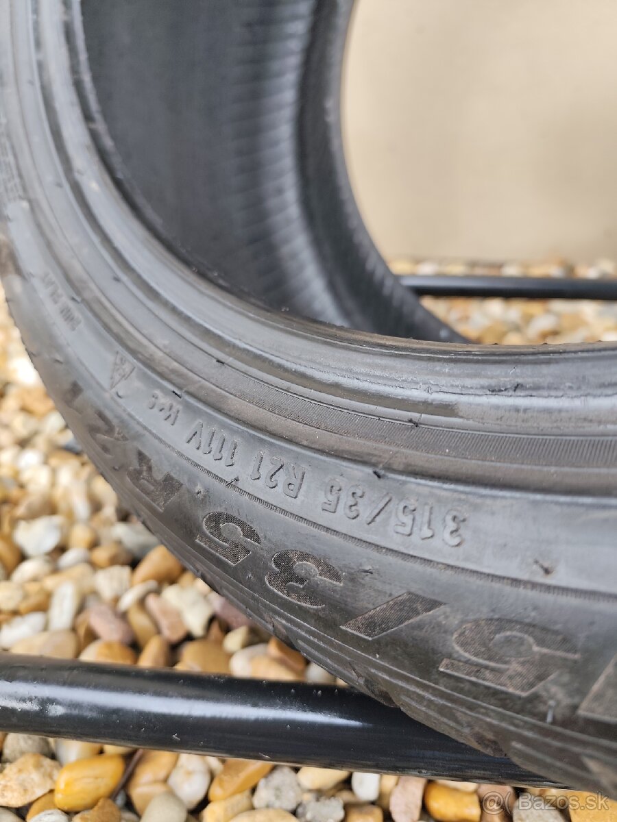 2x 315/35R21 Zimné pneu Pirelli - 8