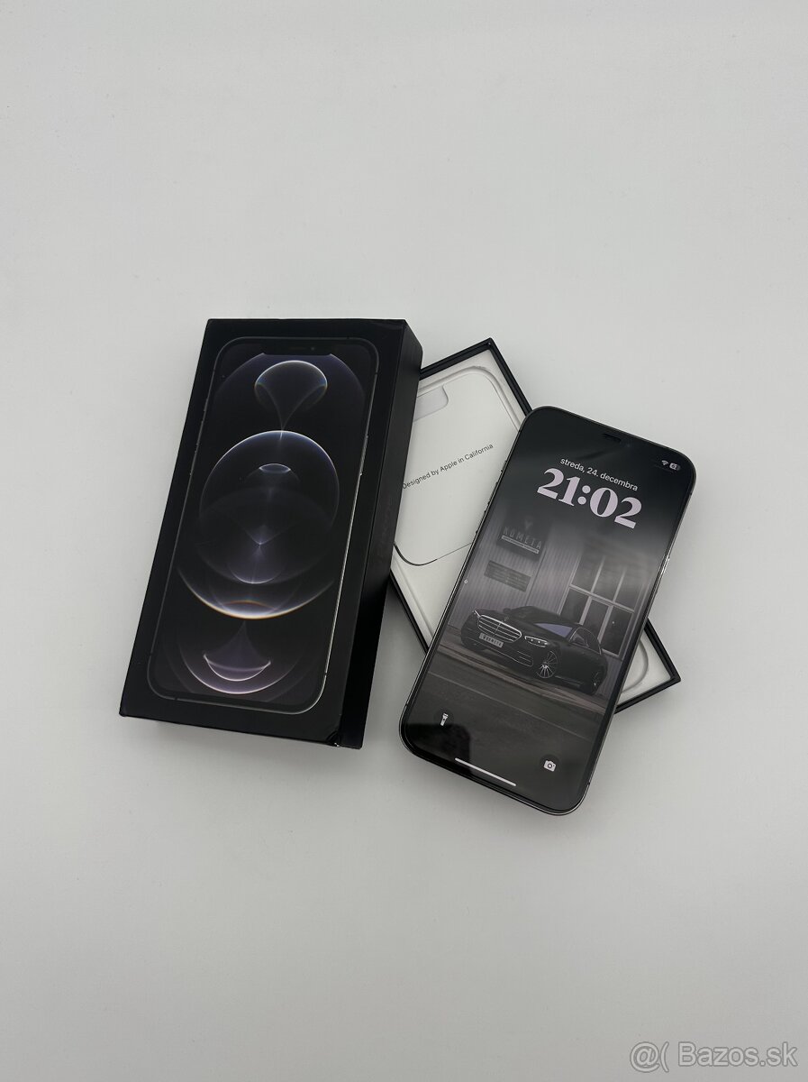 iPhone 12 Pro Max 128GB Graphite (100% Batéria) + ZÁRUKA - 8