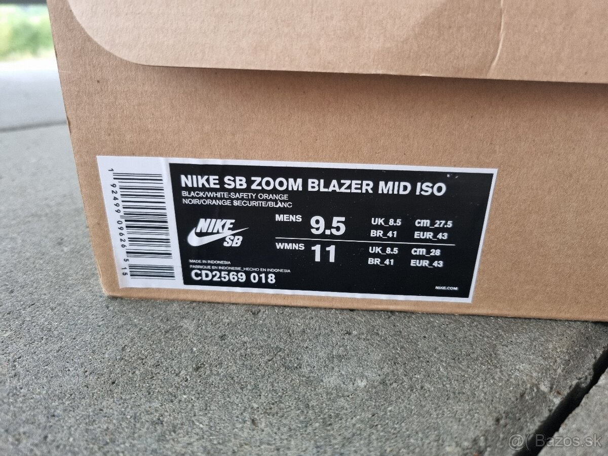 Nike SB cierne v.43 - 8