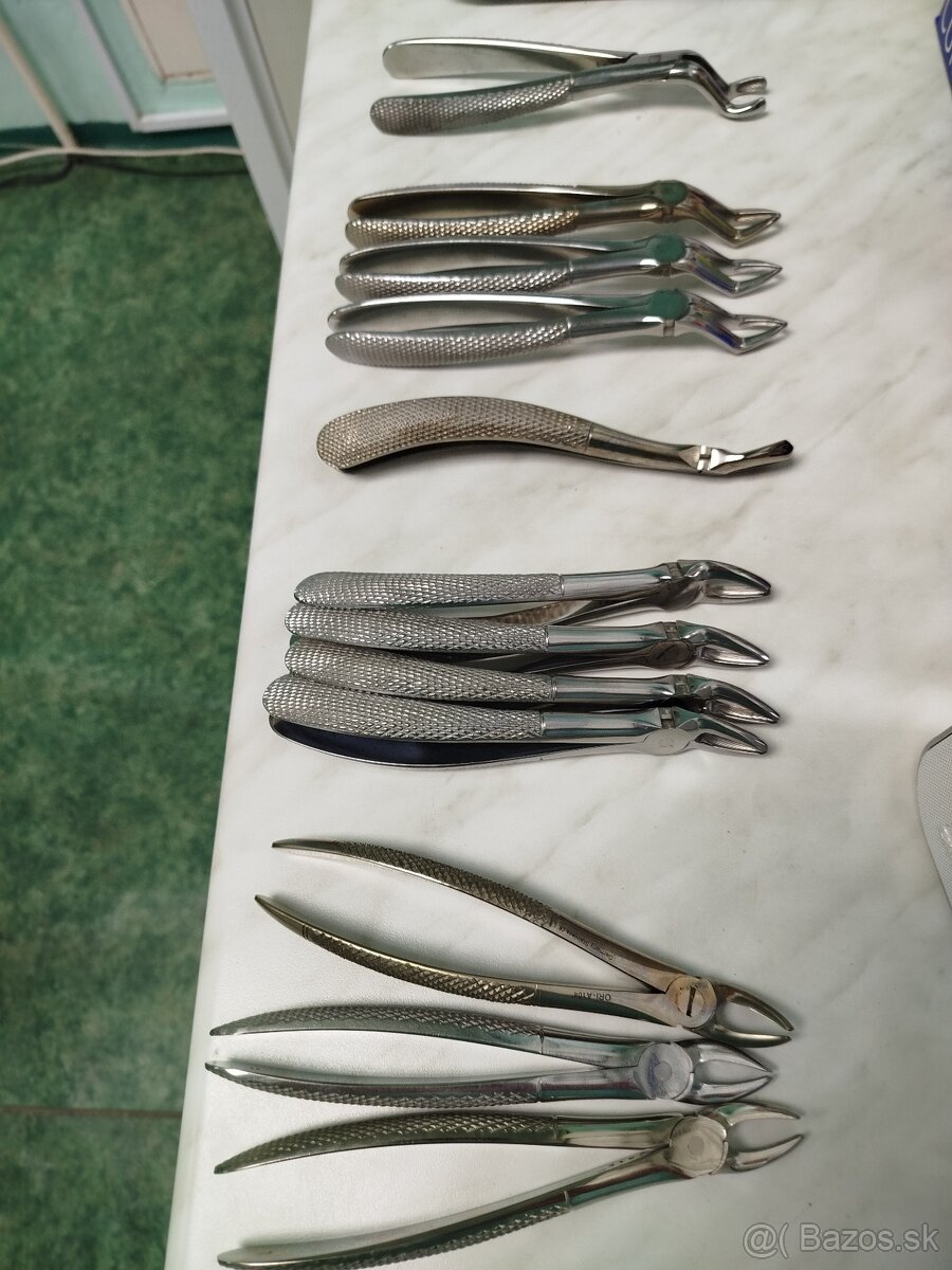Predám zubné kliešte, páky - 8