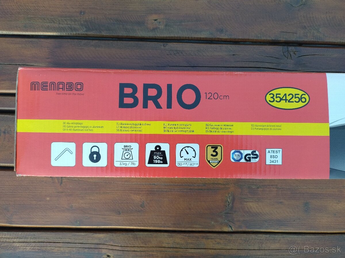 Strešný nosič Menabo Brio - 8