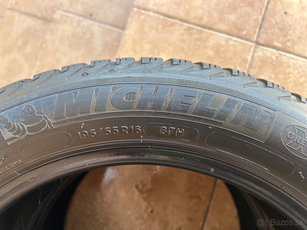195/55 R16 zimné pneu 2 kusy - 8