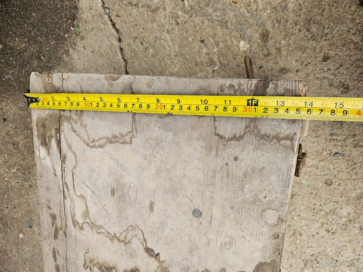 Vojenska drevena krabica bedňa 5. - 8