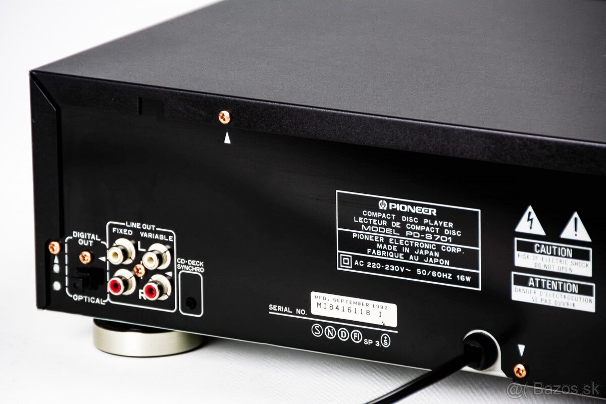 PIONEER PD-S701 / CD prehrávač - 8